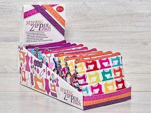 Novelty Sewing MR4646DB Zipper Pouch 9 Piece Display