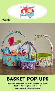 95556: The Fat Quarter Gypsy FQG129 Basket Pop-Ups