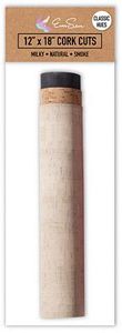 Eversewn VL1218CH, Classic Hues Cork Fabric 12" x 18" Cork Cuts Birch, Natural and Smoke