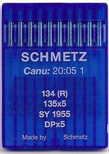 95753: Schmetz Needles S134R-20 134R sz125/20 10/pkg