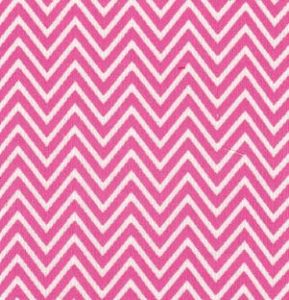 Fabric Finders CD38-1 Corduroy Chevron Fabric - Pink and White by the yard