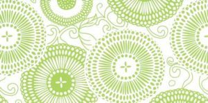 Fabric Finders 1615 green and white fabric by yard