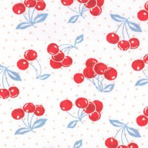 Fabric Finders 1906 Cherry Print Fabric by the yard