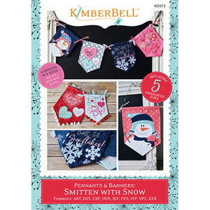 Kimberbell Pennants and Banners: Smitten with Snow