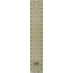 82352: Quilter's Select QS-RUL6X24 6"X24" Non-Slip Deluxe Quilting Ruler