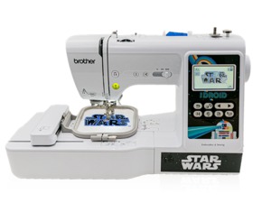 95524: Brother LB5000S Star Wars Sewing Embroidery Machine USB, 103 Sewing Stitches, 80 Designs: 10 Star