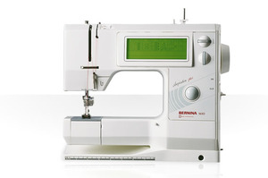 95984: Bernina 1630 Trade In Computerized Electronic Sewing Machine Made Switzerland, Track Ball 400 Stitch Selection up to 9mm, 5 Mono Fonts, 16 Directions