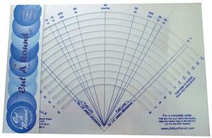 8049B, Cut a Round Tool Standard 6in-17in for Rotary Cut Circles, by phillips Fiber Art