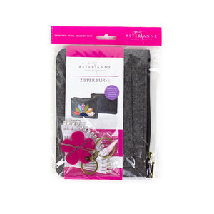 96007: Aster & Anne AAPFK-ZP Zipper Purse Sewing Kit