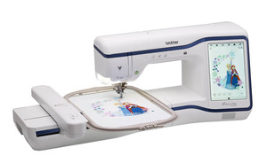 94751: Brother Innov-ís XE1 Stellaire Embroidery Machine with My Design Snap Mobile iPod, 9.5x14" Hoop