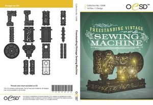 90658: OESD 12698CD FSL Freestanding Sewing Machine Embroidery Designs