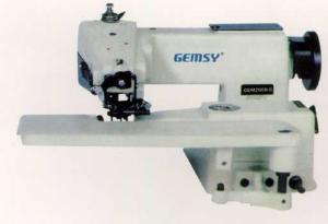 Gemsy Jiasew G2000-8 Full Size Industrial Blindstitch Machine, Knee Lift, Swing Plate, Cylinder Arm, Skip Stitch, KD Power Stand* 3000SPM, 110V & 220V