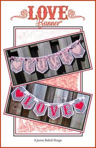 96089: Janine Babich Designs JBDLB LOVE Banner