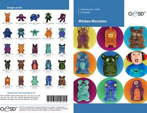 93488: OESD 12399CD Minkee Monsters