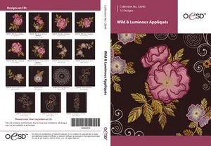 96101: OESD 12640CD Wild and Luminous Appliques CD