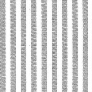 Fabric Finders Grey Stripe Fabric 1/8" 60″ wide bolt