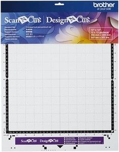 Brother CAMATSTD12M, Standard Mat 12x12" for Scan N Cut CM100DM CM250 CM350 CM350H CM350R CM550DX CM650W CM650WX, DC200 DC200ULE Cutter Machines