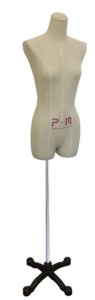 96307: PGM Pro Plus 602F Professional Female Display Form Mannequin, Size Medium or Large