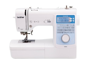 13555: Brother Innovis NS80E 80 Stitch Computer Sewing Machine, 2 Fonts, 10x1Step Buttonholes, 55 Alphabet Characters, 35 Stitch Memory