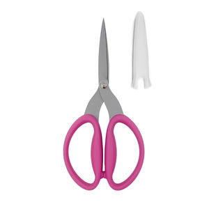 Karen Kay Buckley KKB027 Perfect Scissors Pink 7-3/4in Large Knife-Edge Multipurpose Blades