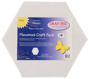 Bosal BOSPM-5 Placemat Craft Pack Hexagon