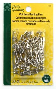 Dritz D3026 Curved Safety Pins Size 1 50ct box of 3