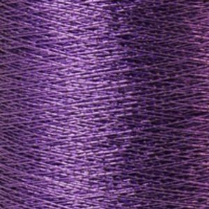 Yenmet Metallic 500m-Solid Purple 7027 Spool of Specialty Metallic Thread