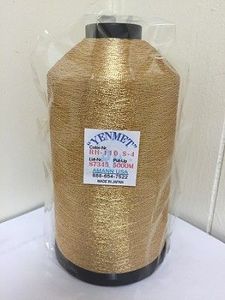 Yenmet Y5-S4 Metallic 5000m 14 karat Gold Spool of Specialty Thread