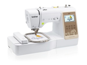 Brother SE625, babylock verve, BLMVR. RSE625, LB7000, LB5000, PE550, 103 Stitch Sewing 4x4 Embroidery Machine, USB Port, 280 Designs, Color Screen, Drag Drop Editing, Thread Trim, Speed Control, 7 Feet