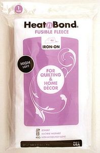 HeatnBond Fusible Fleece, White 45 in