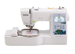 105196: Brother RPE535 4x4" Embroidery Machine USB, Color Touch LCD Screen 80 Designs, 9 Fonts, 120 Frames, Start Stop, Threader & Trimmer, On Board Tutorials