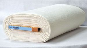 Legacy by Pellon GB-96 White Cotton w/Scrim Board, 96" wide x 9 yds Bolt Batting