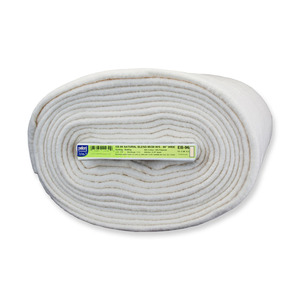 Pellon EB-96 80/20 Cotton Blend with Scrim Board 96in x 9 yds Bolt Batting