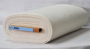 Pellon White Cotton Batting with Stabilizing Scrim Binder 96 Wide 9 Yard Bolt