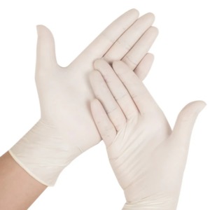 CS-81445 XL Latex Gloves, Powder Free, 50/Box