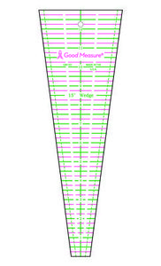 Good Measure GM15D Good Measure 15 Degree Wedge Ruler