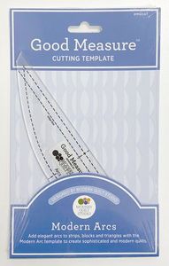 Good Measure, MQSAT, Modern Quilt Studio, Arc, Template, Quilting,