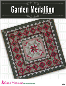 Good Measure, Kaye England, garden, medallion, Quilt Pattern, Quilting, Templates