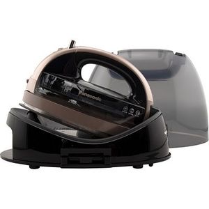 97070: Panasonic NIWL607 360° Free Style Cordless Steam/Dry Iron, Advanced Ceramic Plate, Color Options: Rose Gold, Green/Teal (Champagne Out of Stock)