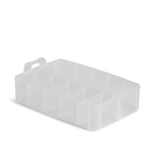 Fil-Tec, Spools, Thread Storage, Case, Fil-Tec Mini Spools Open Top Empty Thread Tray Storage Case Box —Single Layer for 10 mini cone spools, Lid Sold Separately