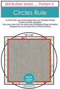 Circles Rule Skill Builder Pattern 4 by Anita Ellis - Printed Copy