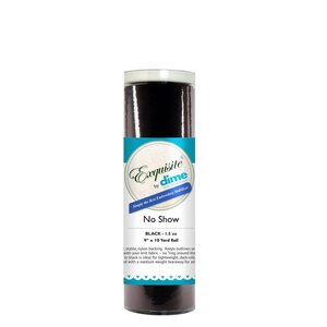 Exquisite, DIME, H550910K, 9", 10, yard, No, Show, Cut, away, Black, 1.5, oz, Stabilizer. Tube