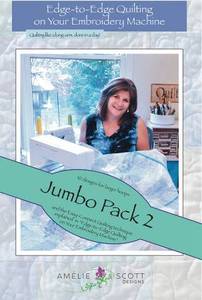 Amelie Scott Designs, ASD251, Edge-To-Edge, Jumbo Pack, 2