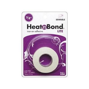 97492: ThermOweb L3347 Heat N Bond Lite Iron On Adhesive Fusible 5/8" X 10 Yd Roll