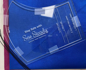 Sew Steady Westalee Face Mask Pattern Template Kit