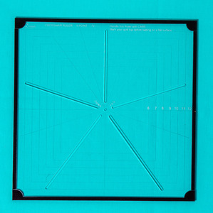 Westalee, WA-CHS5pt- 12.5,' CrossHair 12.5', CROSSHAIR RULER, 5 POINT Ruler, 5 (72°), 10 (36°) or 20 (18°) reference lines