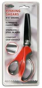 97583: Sullivans SUL39990 Pinking Shears 9.5 in, 3in Cutting Length