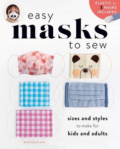 Zakka Workshop, ZW4747, Face Masks, Sewing Patterns, Multiple Sizes