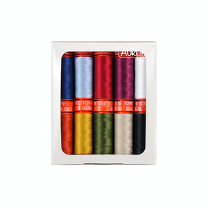 Aurifil Mighty Ten Thread Collection