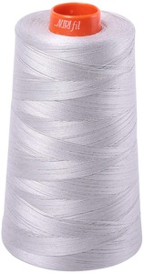 Aurifil 40wt 3-ply Cones 3,280yd Aluminum Thread Collection